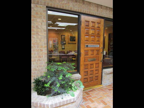 Entrance to our Flower Mound office